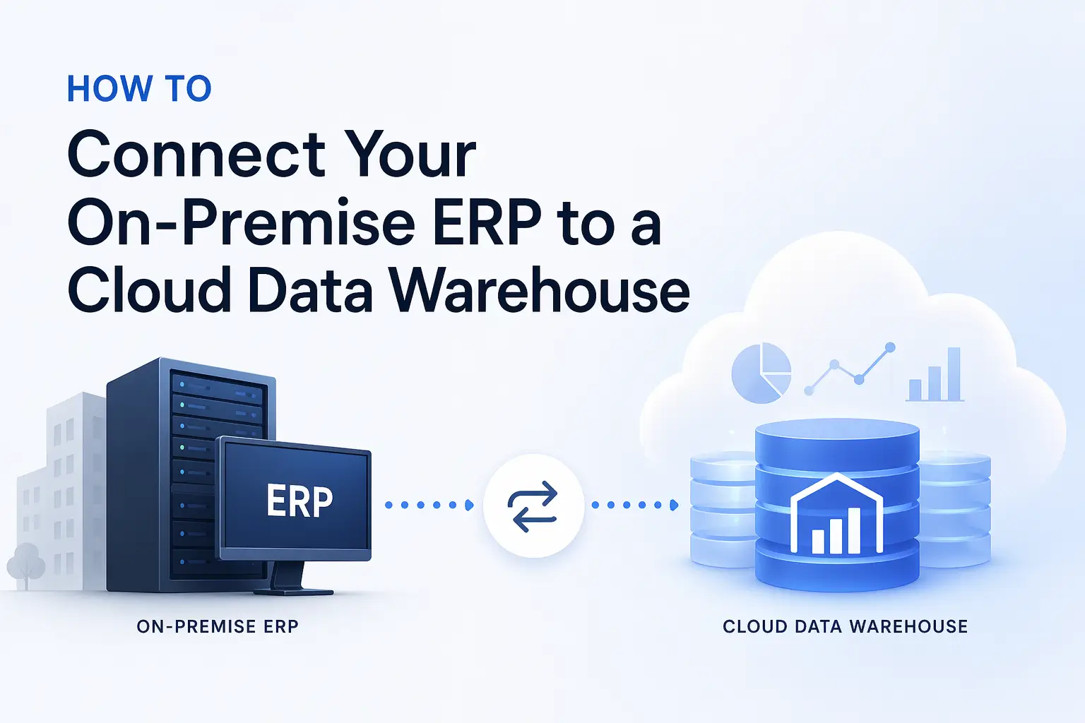 How to connect your on-premise ERP to a cloud data warehouse